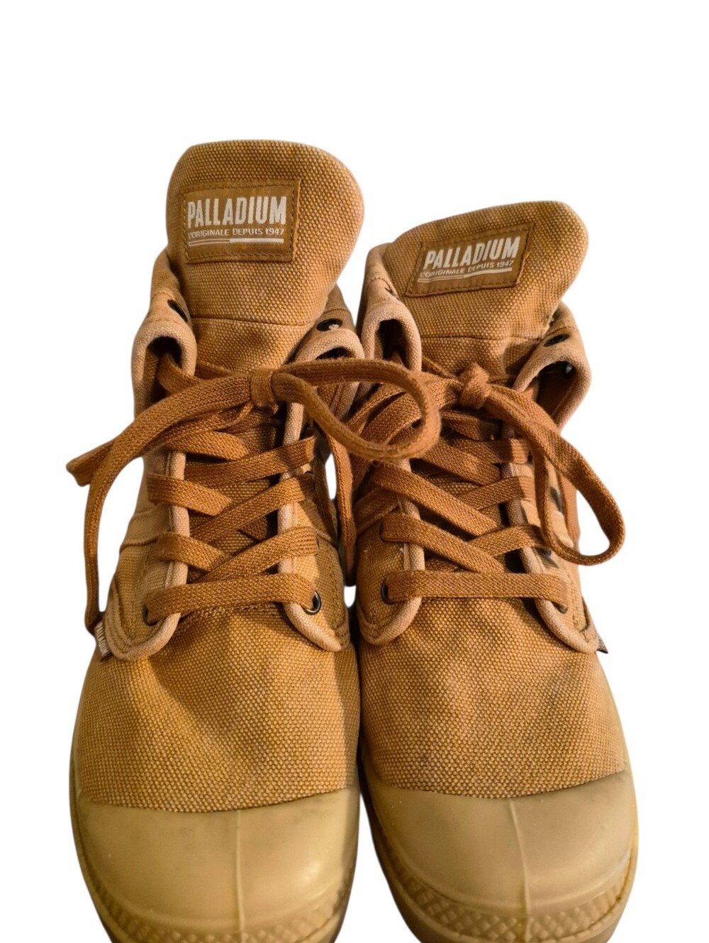 Palladium "Baggy" Canvas convertible boots- 8. S47
